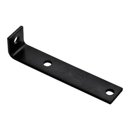 National Hardware National Hardware 7.5 in. H X 1.5 in. W X 0.188 in. D Black Carbon Steel Inside Offset Leg Corner Br N351-480